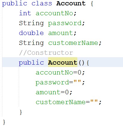 Học lập trình hướng đối tượng với Java - Create Account Class-4
