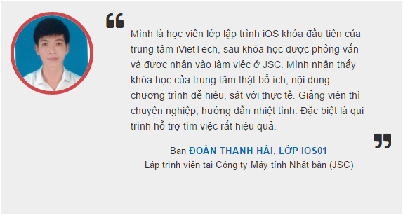 Thanh Hai - iOS