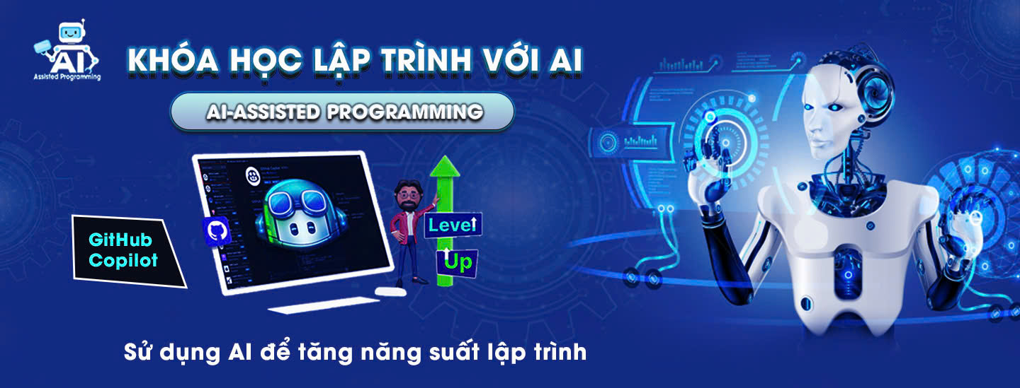 Banner Khóa học lập trình với AI