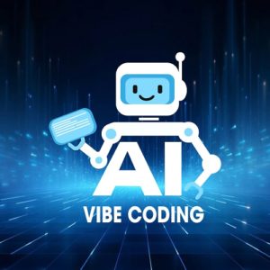 Logo khóa học lập trình với AI - Vibe Coding